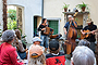 Trio acustico Sabir, Casa Ruggero (2022, foto Alberto Marchesi)